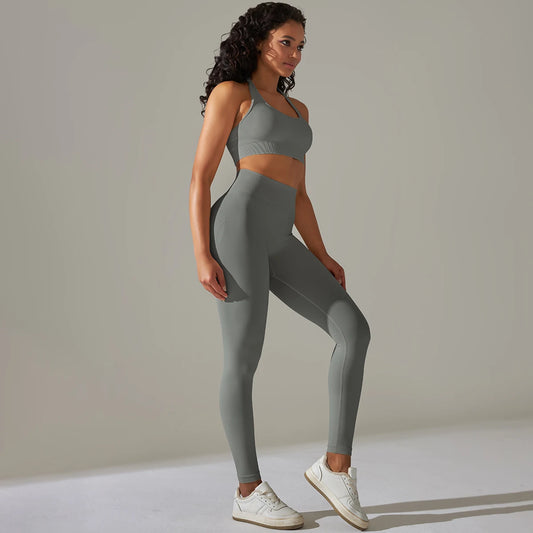 2 Piece Sport Set Vest & Leggings